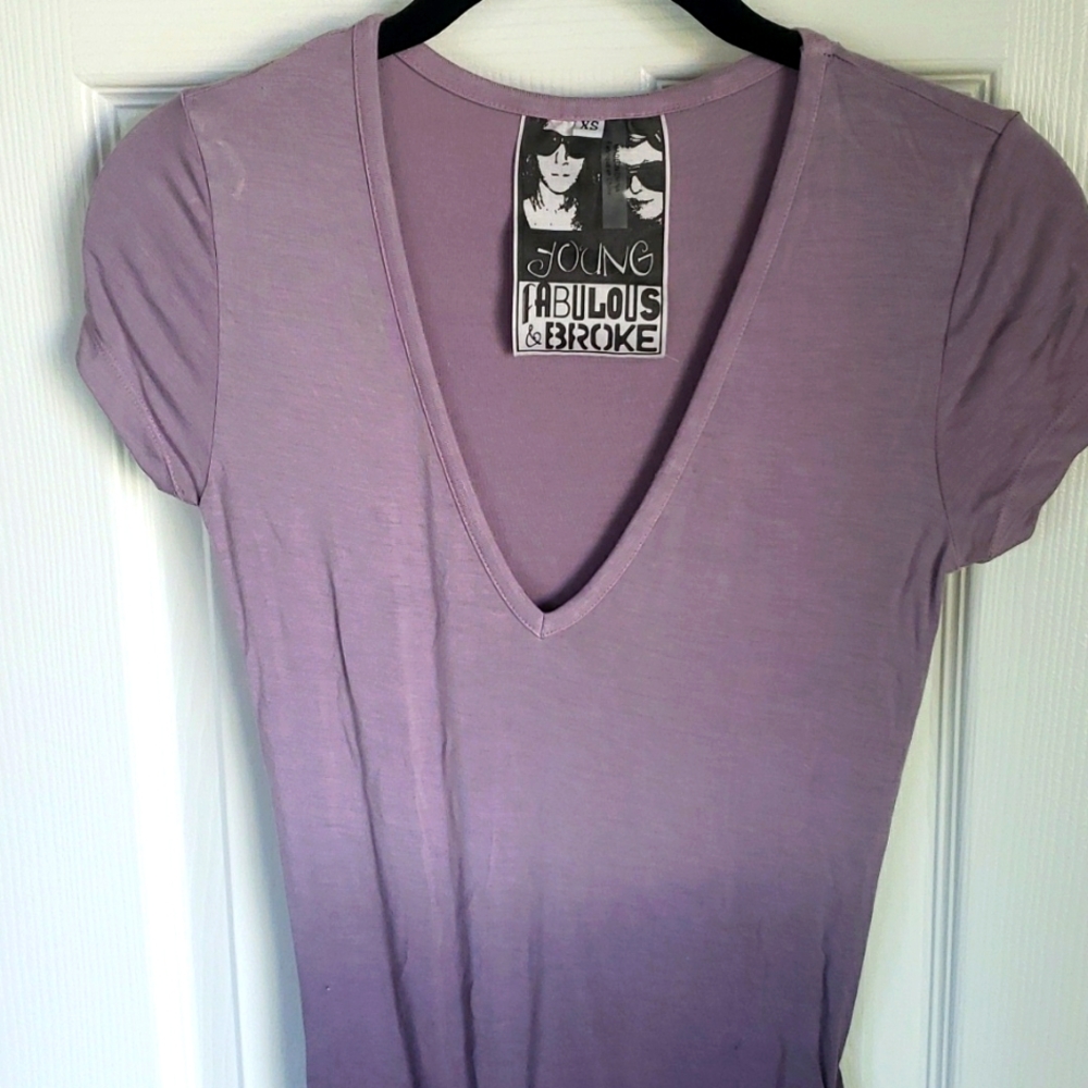 Young Fabulous and Broke ombre purple dress